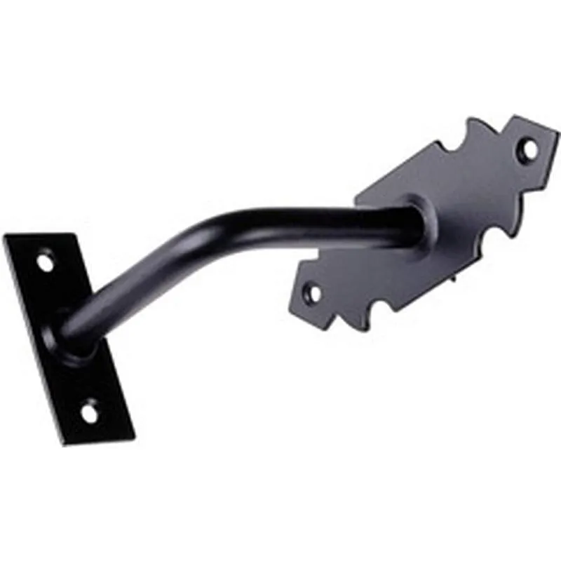 Compra SOPORTE PASAMANOS ATORNILLAR NEGRO 67MM PLACA FORJA IMEX EL ZORRO 73208 al mejor precio