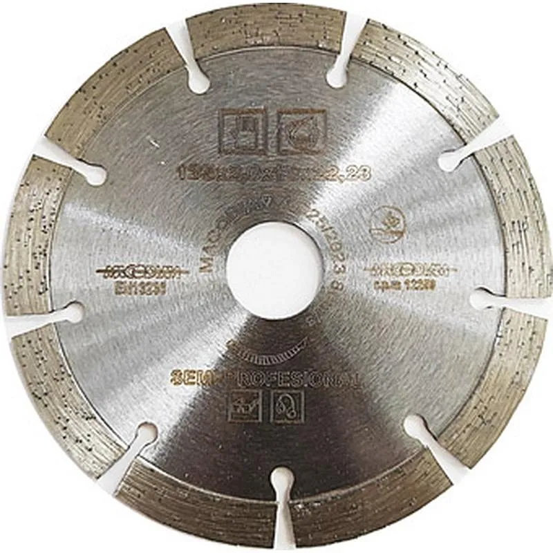 Compra DISCO DIAMANTADO UNIVERSAL diametro 125 H-10MM. MACODIAM MA32T125-10 al mejor precio