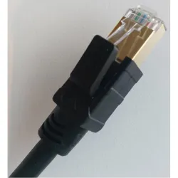 Compra CABLE ETHERNET RJ45 CAT-8 0,5 M NEGRO AXIL AV0189C al mejor precio