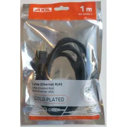 Compra CABLE ETHERNET RJ45 CAT-8 1M NEGRO AXIL AV0190C al mejor precio