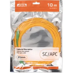Compra CABLE FIBRA OPTICA CONECTOR SC/APC 10MT AXIL AV0456C al mejor precio