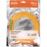 Compra CABLE FIBRA OPTICA CONECTOR SC/APC 10MT AXIL AV0456C al mejor precio