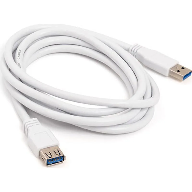 Compra CABLE USB A/ USB A MACHO/HEMBRA 2M BLANCO AXIL AV0482C al mejor precio