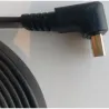 Compra CABLE CONEXION HDMI PLANO CONECTORES ACODADOS 1M AXIL AV0742C al mejor precio