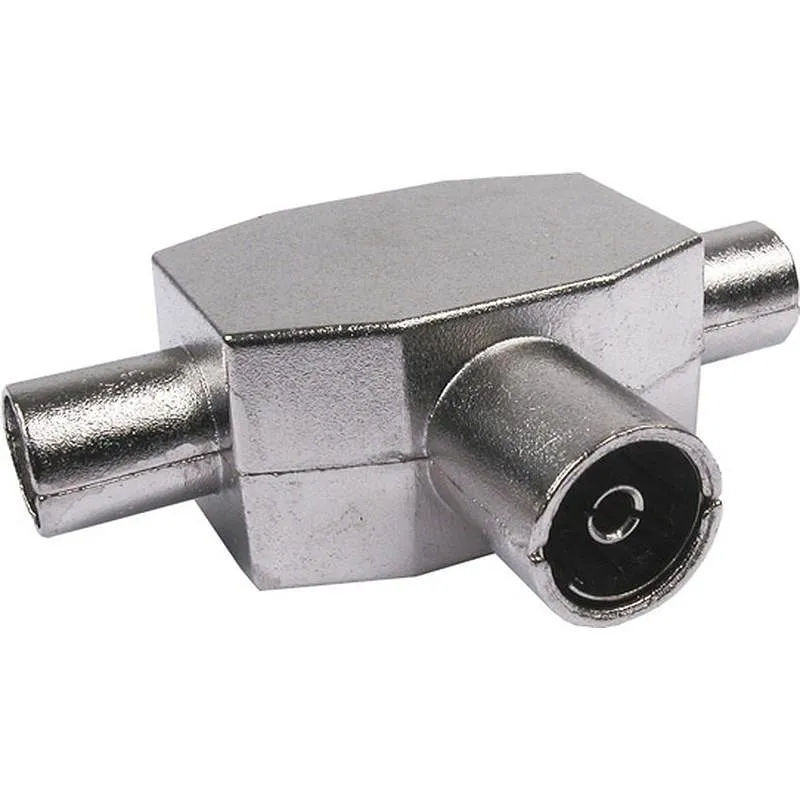 Compra DISTRIBUIDOR ANTENA COAXIAL 1 HEMBRA 2 MACHOS BLIN AXIL MP0606C al mejor precio