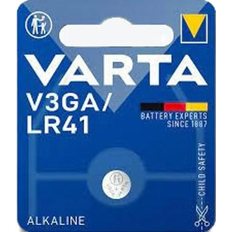Compra PILA BOTON ALCALINA LR41 V3GA 1.5V VARTA 24261101401 al mejor precio