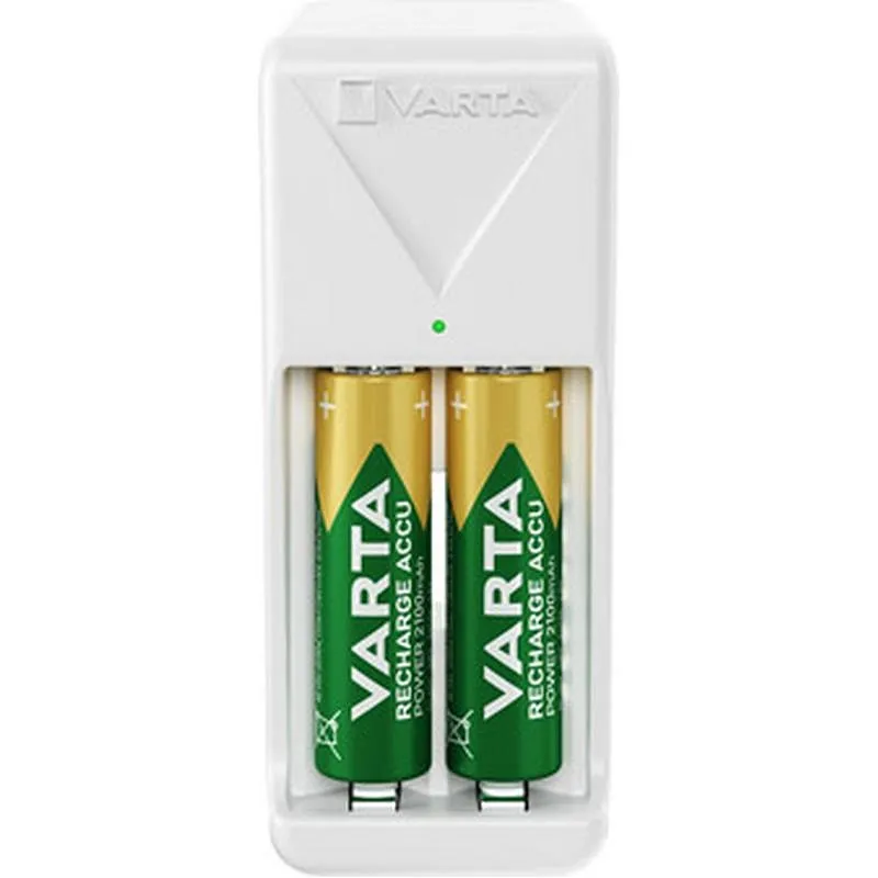 Compra CARGADOR PILAS MINI AA/AAA+2AA 2100 MAH VARTA 57656101451 al mejor precio