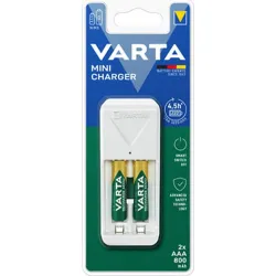 Compra CARGADOR PILAS MINI AA/AAA+2AA 2100 MAH VARTA 57656101451 al mejor precio