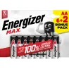 Compra PILA ALCALINA MAX LR6 AA PACK 6+2 ENERGIZER E303330201 al mejor precio