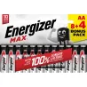 Compra PILA ALCALINA MAX LR6 AA PACK 8+4 ENERGIZER E303325105 al mejor precio