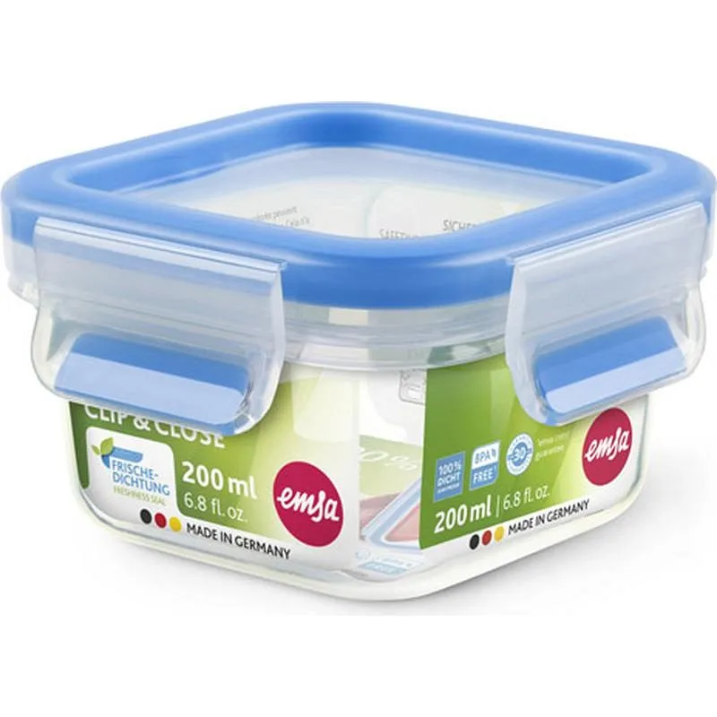 Compra CONTENEDOR HERMETICO CUADRADO 0,25 L EMSA 508535 al mejor precio