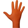 Compra GUANTE DESECHABLE NITRILO AGILITY GRIP NARANJA 50 UDS TALLA 10 JUBA 578OR/10 al mejor precio