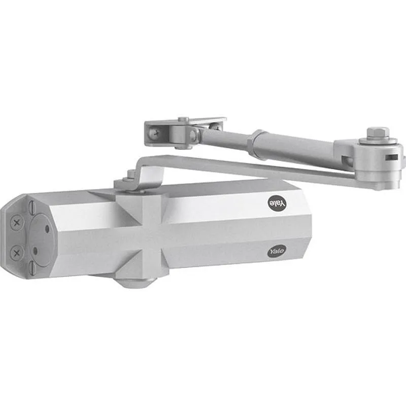 Compra CIERRAPUERTA 4500 BRAZO RETENEDOR FUERZA 2-4 PLATA YALE 4500-0004-60 al mejor precio