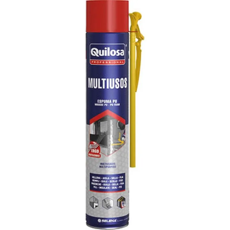 Compra ESPUMA POLIURETANO MULTIUSOS CANULA 750 ML QUILOSA 10051387 al mejor precio