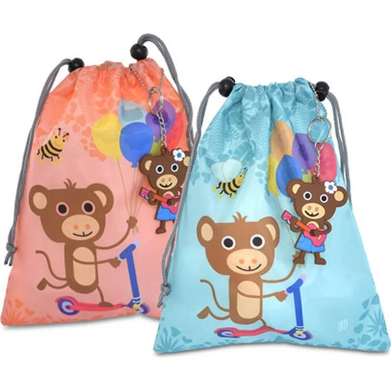 Compra BOLSA MERIENDA SNACK RICO FUNNY JUNGLE SURTIDO IRIS 9932-T al mejor precio