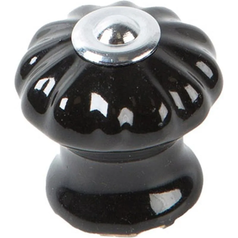 Compra POMO MUEBLE PORCELANA-ACERO 28X28X27MM REI 7-ES24.03 al mejor precio