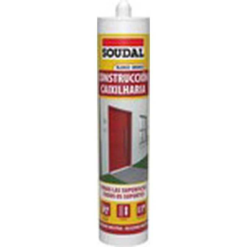 Compra SILICONA NEUTRA CONSTRUCCION 290 ML BLANCO SOUDAL 115786 al mejor precio