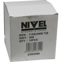 Compra DISCO LAMINAS ZIRCONIO diametro115X1X22,23MM GRANO 80 NIVEL 11580I al mejor precio