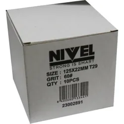 Compra DISCO LAMINAS ZIRCONIO diametro125X1X22,3MM GRANO 60 NIVEL 12560I al mejor precio