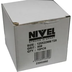 Compra DISCO LAMINAS ZIRCONIO diametro125X1X22,3MM GRANO 80 NIVEL 12580I al mejor precio