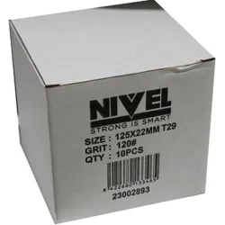 Compra DISCO LAMINAS ZIRCONIO diametro125X1X22,3MM GRANO 120 NIVEL 125120I al mejor precio