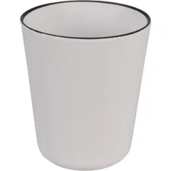 VASO MELAMINA BLANCO VIVO...