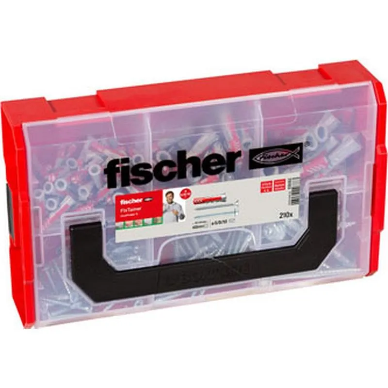 Compra TACO DUOPOWER FIXTAINER PROFESIONAL + TORNILLOS 6/8/10 210 UDS FISCHER 536162 al mejor precio