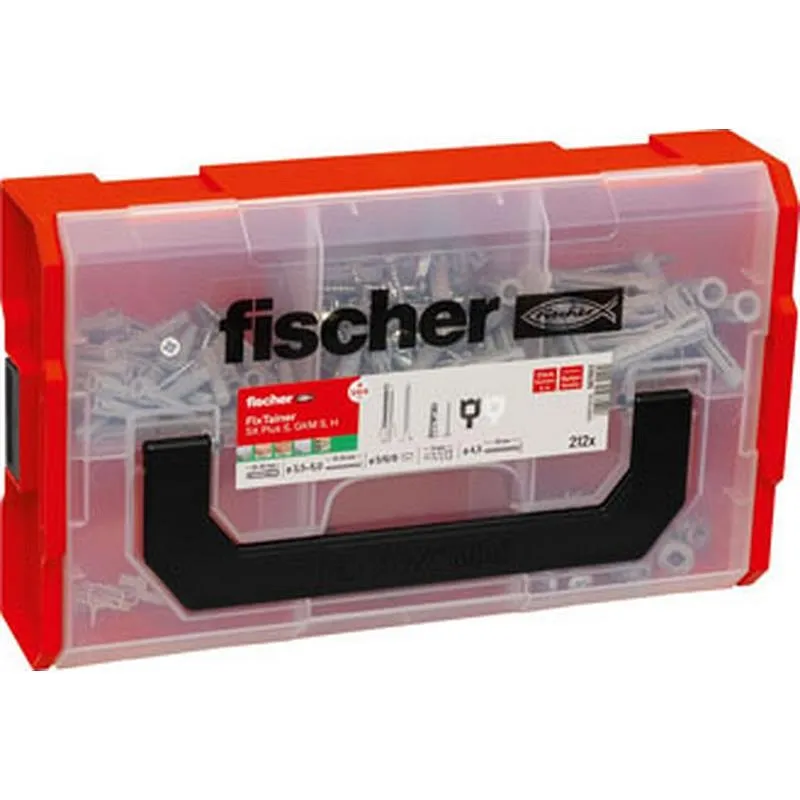 Compra TACO SX PLUS FIXTAINER PROF + TORNILLOS +GKM S + FIJA CUADROS 5/6/8 212 UDS FISCHER 567903 al mejor precio