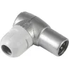 Compra CONECTOR ANTENA TV ACODADO BLINDADO MACHO CEI diametro9,5MM TELEVES 437410 al mejor precio