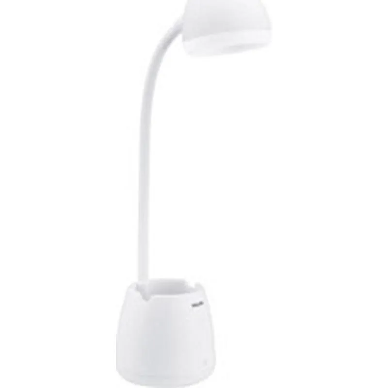 Compra FLEXO SOBREMESA HAT 4,5W 80LM 3 TEMPERATURAS DE COLOR 15000 HORAS PHILIPS 929003241007 al mejor precio