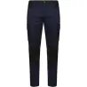 Compra PANTALON STRETCH 240 GR SOLID MATCH NAVY / NEGRO TALLA 40 VELILLA 103031S_61/00_40 al mejor precio