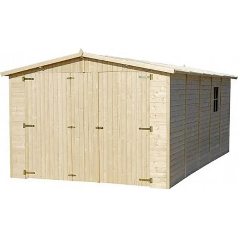 Compra GARAJE MADERA MIO2 600X300 CM MI02 al mejor precio