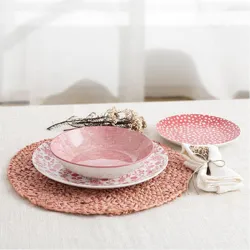 VAJILLA 12 PZAS PORCELANA...