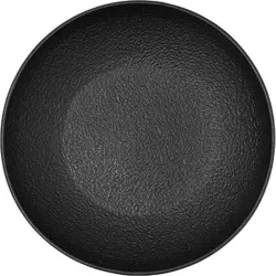 PLATO PORCELANA NEGRO FOSIL...