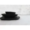 Compra PLATO PORCELANA NEGRO FOSIL POSTRE - 21 CM BIDASOA 5426545 al mejor precio