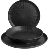 Compra VAJILLA 18 PZAS STONEWARE VENERE NEGRA 1540000 al mejor precio