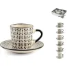 Compra TAZA CAFE CON PLATO STONEWARE WHERA SET 6 UDS 9 CL 8072000 al mejor precio