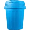 Compra CUBO BASURA CON TAPA ROSCA 70 L - AZUL 725516 al mejor precio