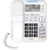 Compra TELEFONO CON CABLE TECLAS GRANDES CON DISPLAY BLANCO ALCATEL ATL1424294 al mejor precio