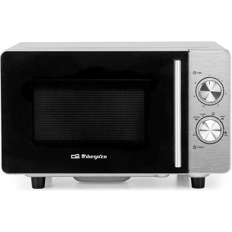 Compra HORNO MICROONDAS SIN PLATO 20L 1150W INOX ORBEGOZO MI 2030 CE al mejor precio