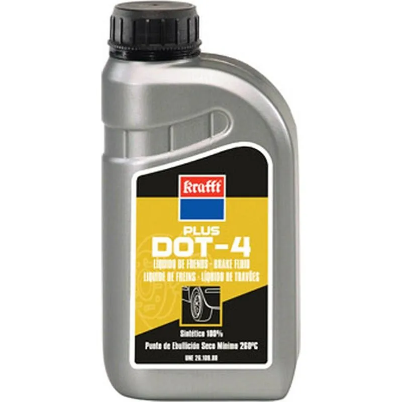 Compra LIQUIDO AUTO FRENOS DOT-4 PLUS 500ML KRAFFT 10063 al mejor precio