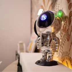Compra LAMPARA SOBREMESA ROBOT ASTRONAUTA LUZ NOCHE SILVERLITE CON BATERÍA Y RECARGABLE XANLITE SILVERLITE al mejor precio