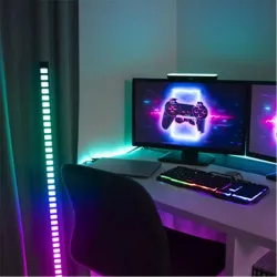 Compra LÁMPARA PIE LED 120CM RGB DIGITAL USB SINCRONIZACIÓN MUSICAL XANLITE LISRVBM al mejor precio