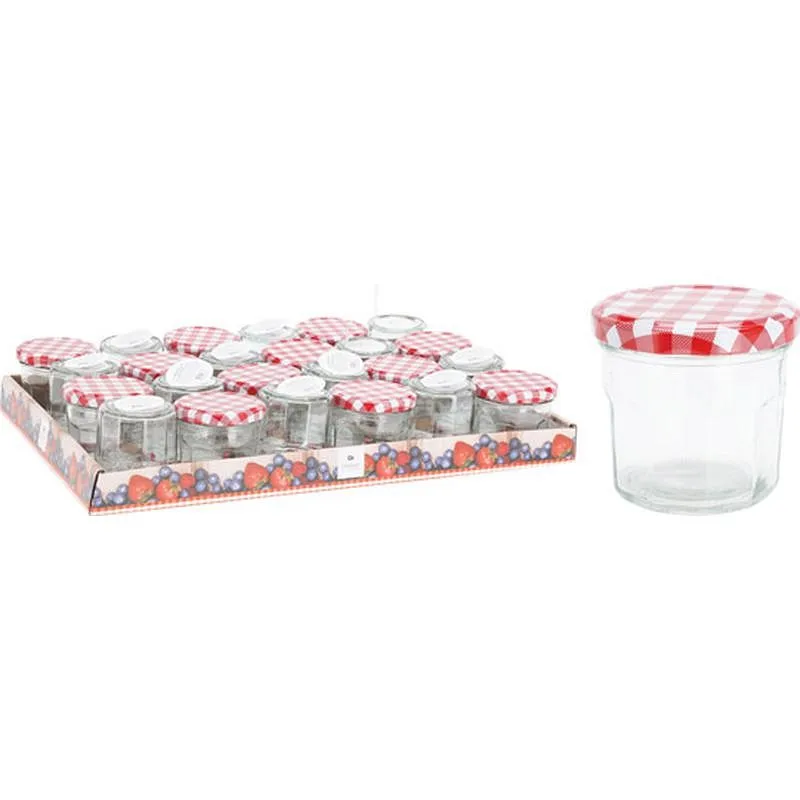 Compra TARRO CRISTAL CONSERVA TAPA METAL 160 ML KOOPMAN CD1003110 al mejor precio