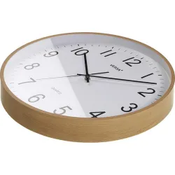 Compra RELOJ PARED REDONDO diametro 40 CM MADERA CLARA VERSA 22630004 al mejor precio