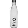 Compra BOTELLA AGUA H2O 1 L TRANSPARENT VERSA 22500012 al mejor precio