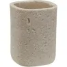 Compra VASO PORTACEPILLOS CORA 8 X 8 X 10,5 CM - BEIGE VERSA 18551173 al mejor precio