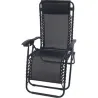 Compra TUMBONA PLEGABLE RELAX CON COJIN ZERO GRAVITY NEGRO IMPORT VC-001/NEGRO al mejor precio