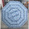 Compra PARASOL PLAYA ALUMINIO diametro180 CM UPF 50+ HOJAS AZUL IMPORT 3 al mejor precio