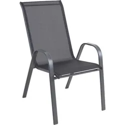 SILLON ACERO TEXTILENE GRIS...